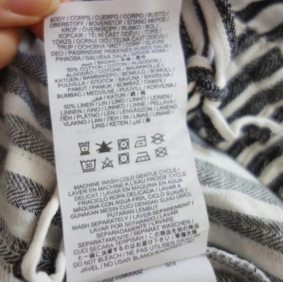 Hurley Womens Herringbone Dolphin Hem Casual Walking Linen Shorts (M) NWT! - Picture 11 of 11